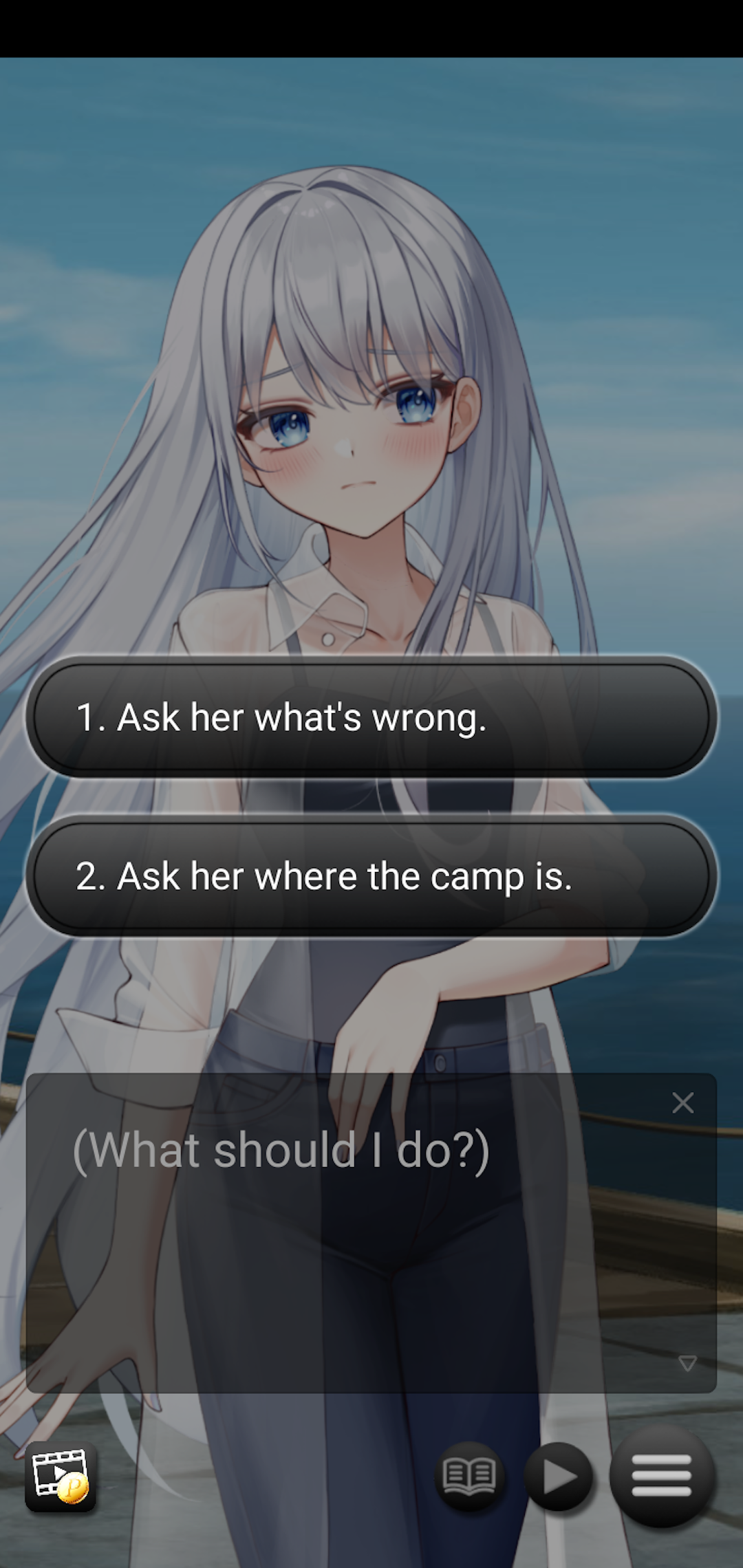 Aperçu du gameplay de Summer Days with Three Hearts 4