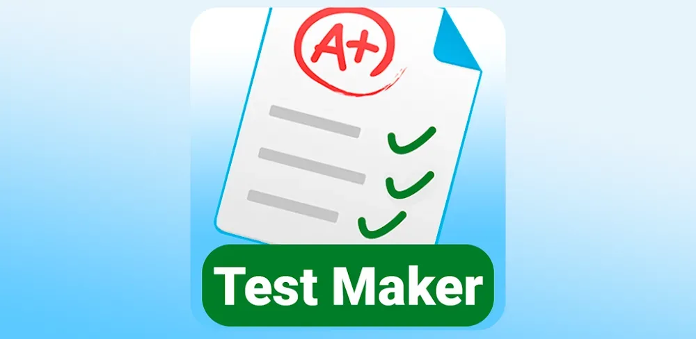 Capture d'écran Test Maker Quiz 1