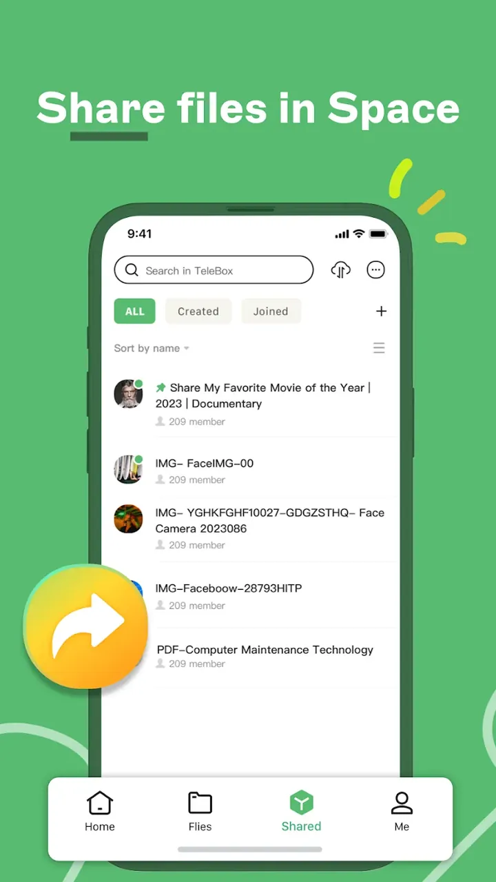 Captura de pantalla de la app Telebox 4