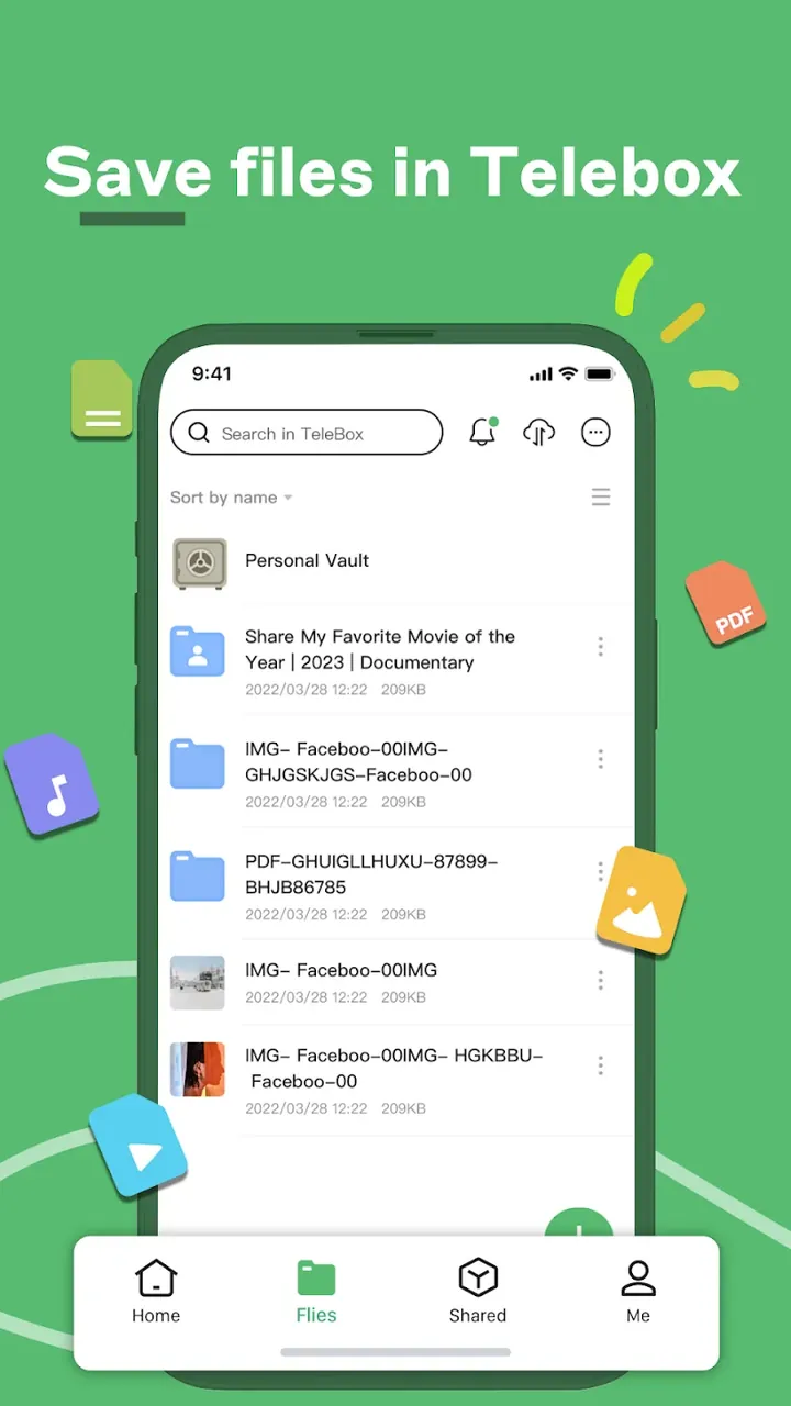 Captura de pantalla de la app Telebox 5