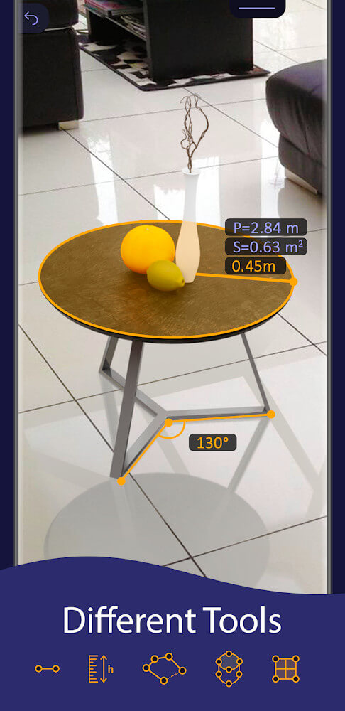 AR Ruler App interface screenshot 3