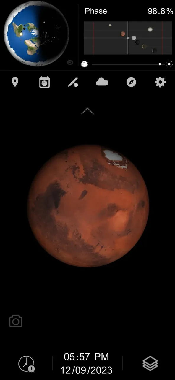 Capture d'écran Flat Earth Pro 5