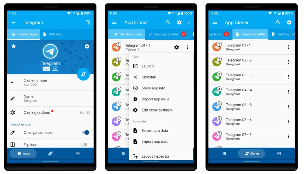 App Cloner captura de pantalla 3