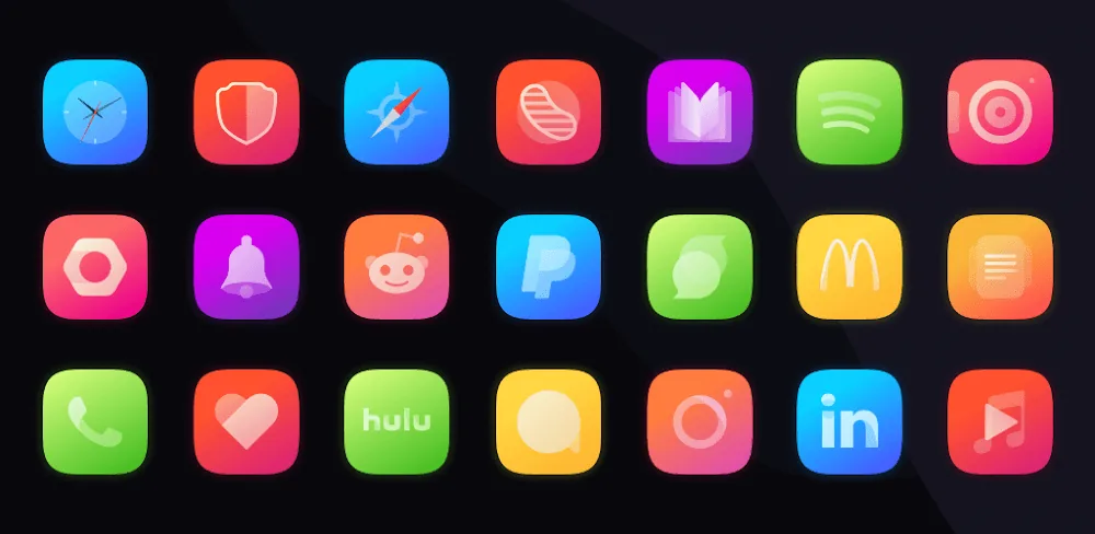 Athena Icon Pack: Vista previa de iconos iOS 1