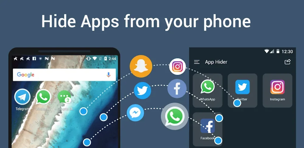 App Hider: Hide Apps capture d'écran 1