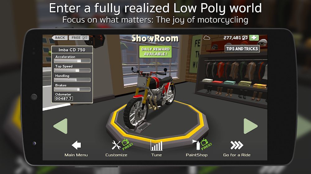 Cafe Racer gameplay snapshot 6