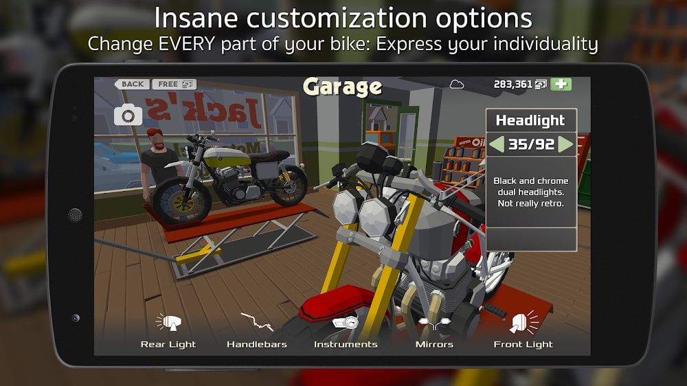 Cafe Racer in-game preview 3