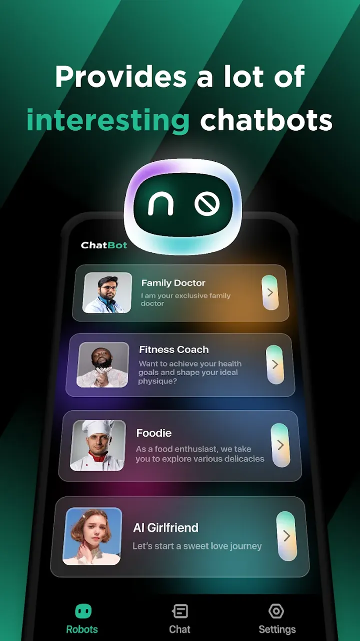Captura de pantalla 2 de ChatBot - AI Chat