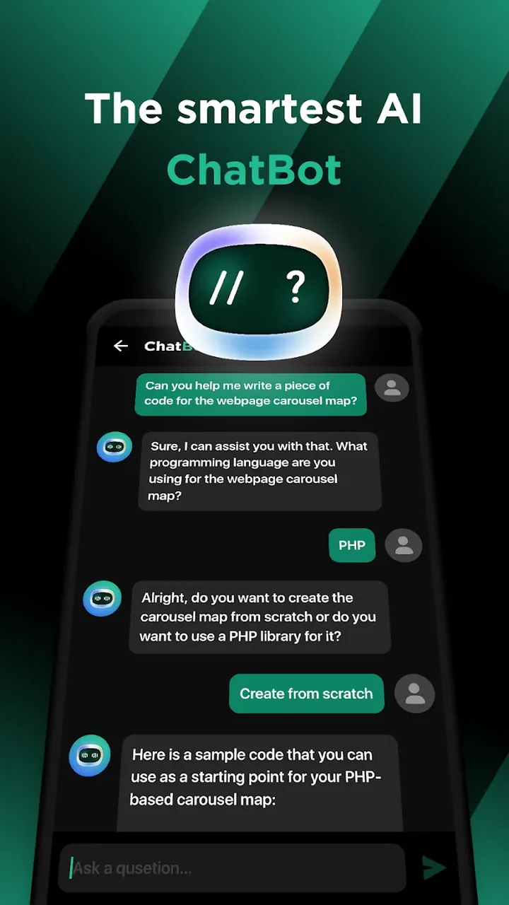 Captura de pantalla 5 de ChatBot - AI Chat