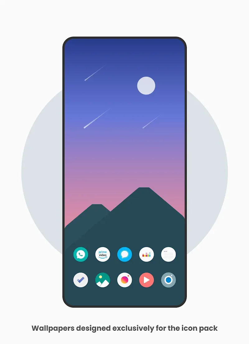 Capture d'écran 4 de Flat Pie - Icon Pack