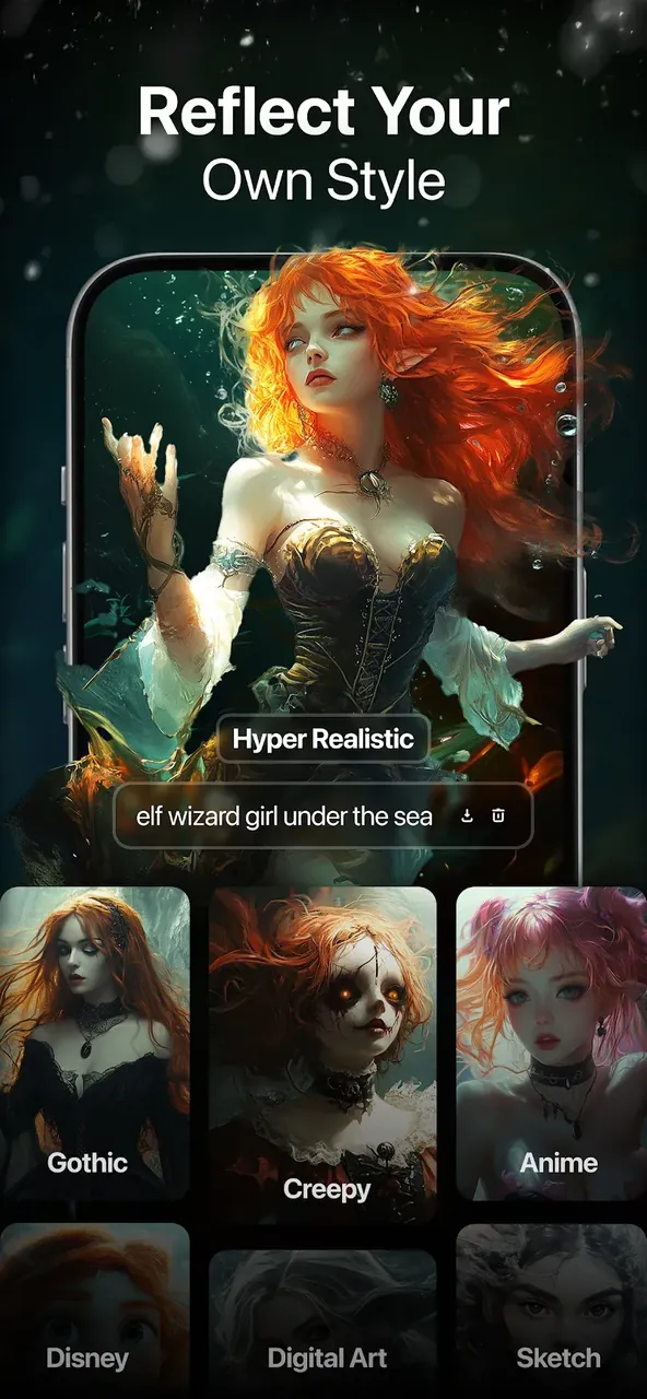 Capture d'écran 6 de Wonder AI Art Generator
