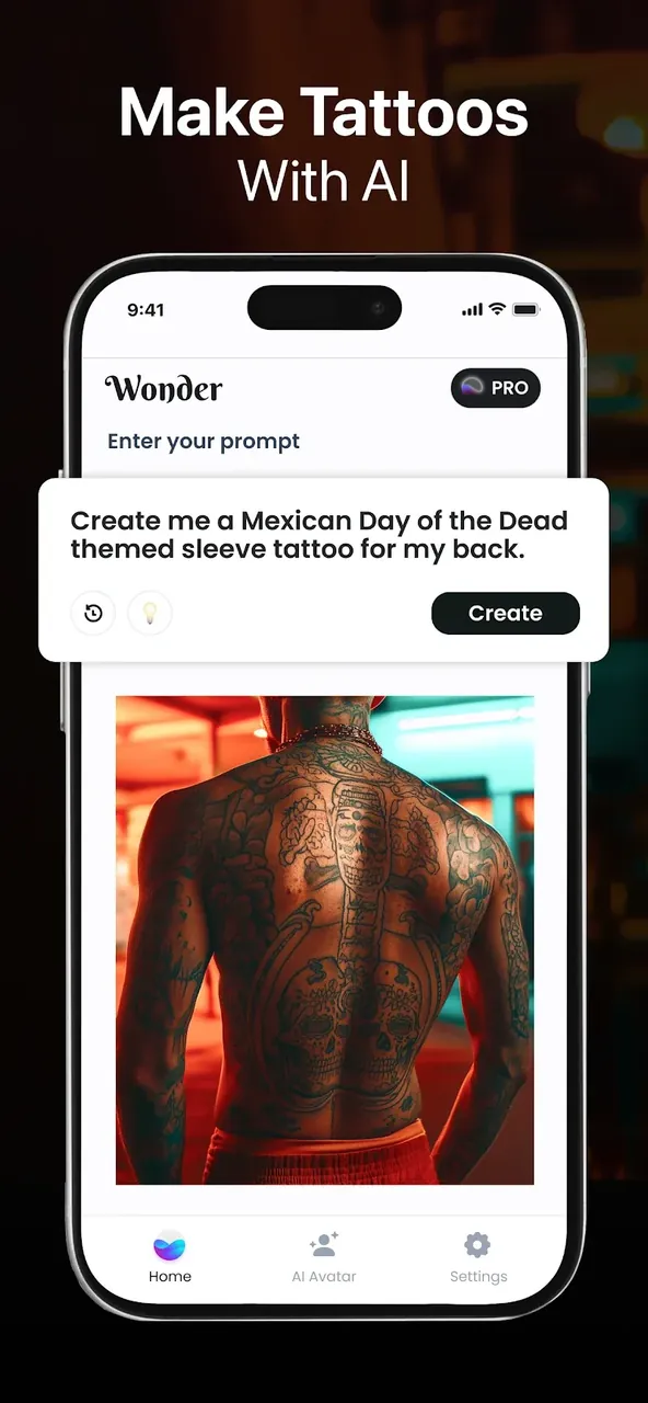 Capture d'écran 3 de Wonder AI Art Generator