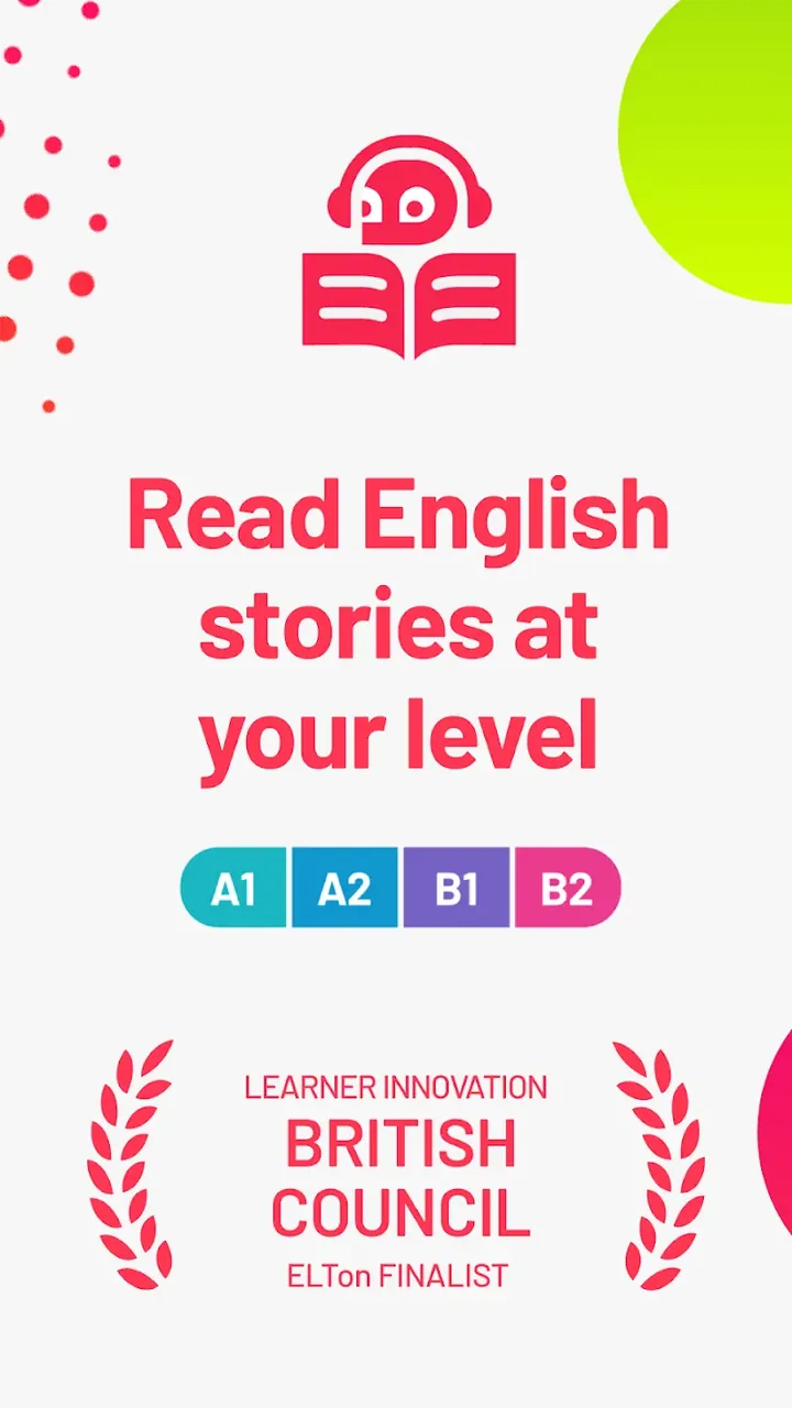 Capture d'écran 2 de Readable: Read English Stories
