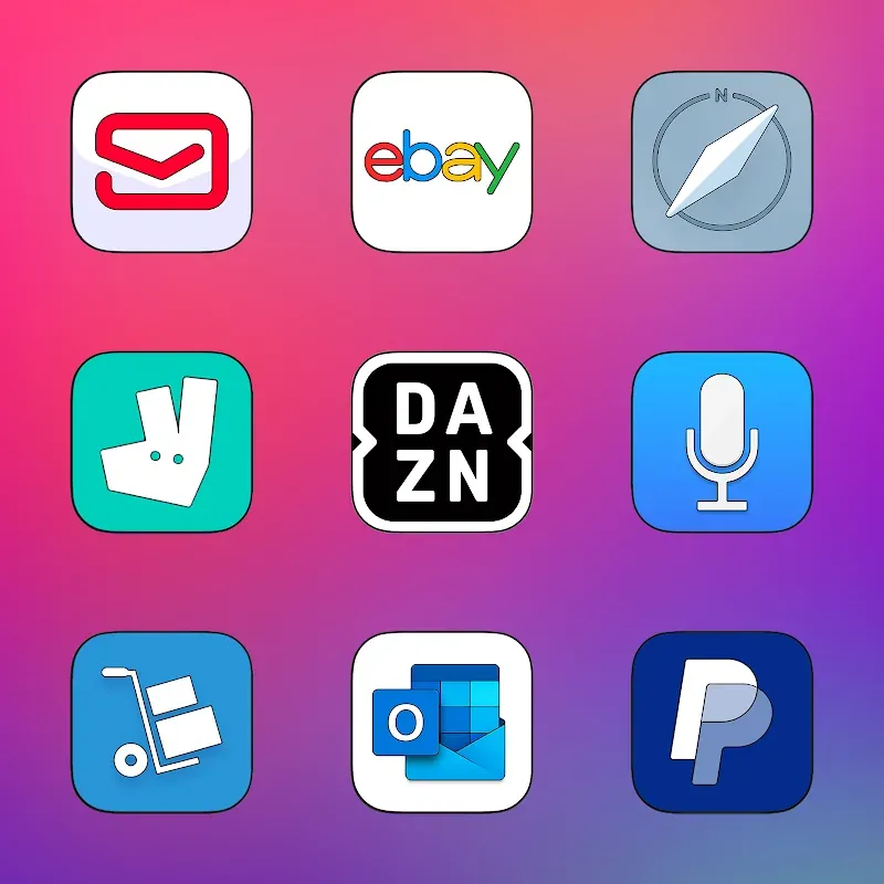 Capture d'écran MIUI HD - Icon Pack 6