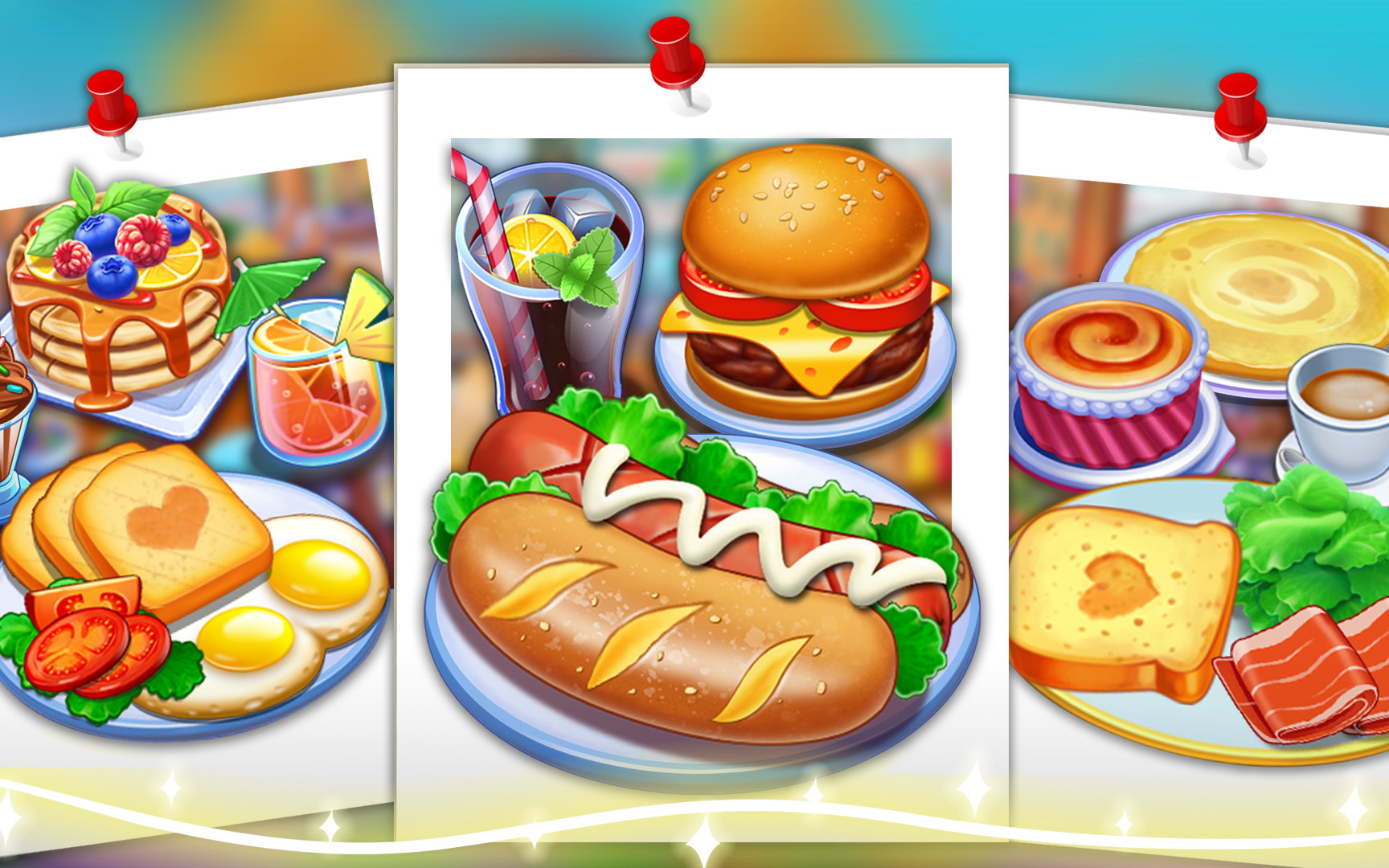 Screenshot 4 of Food City: Cooking Food games