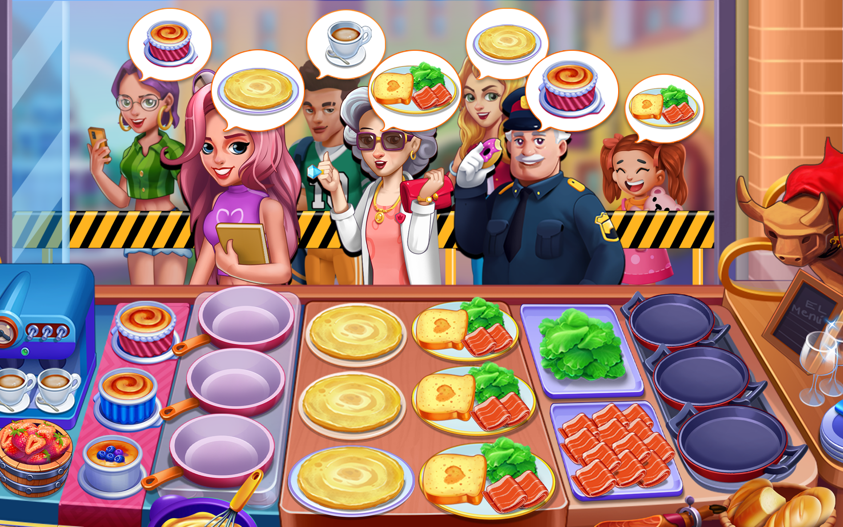 Screenshot 1 of Food City: Cooking Food games