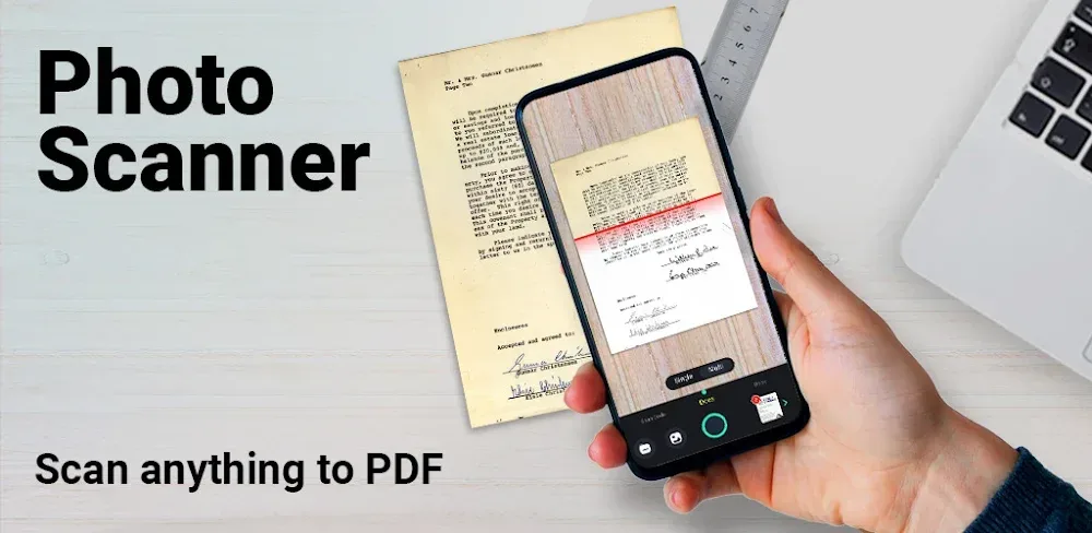 Photo Scanner - Scan to PDF capture d'écran 1