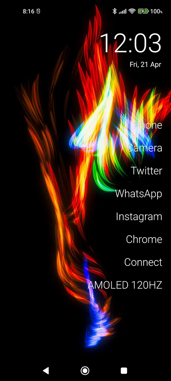 Capture d'écran AMOLED 120HZ 4