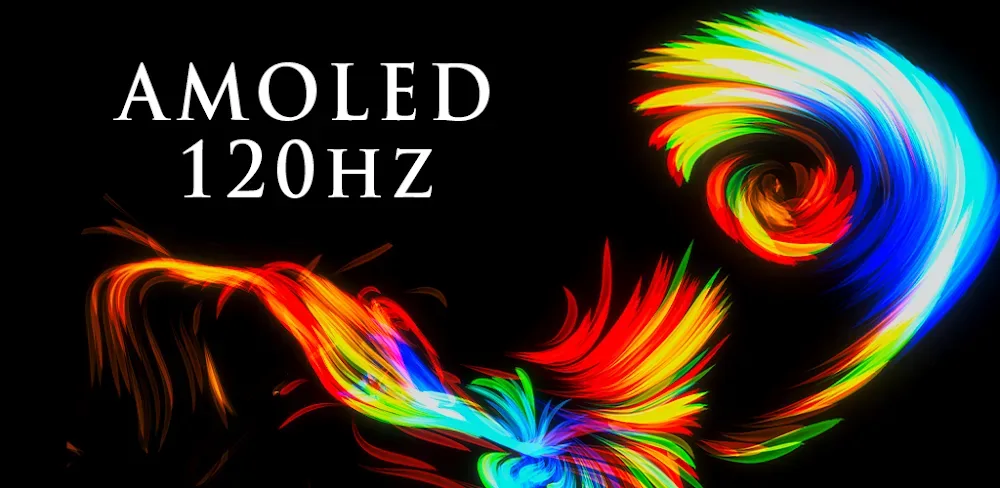 Capture d'écran AMOLED 120HZ 1