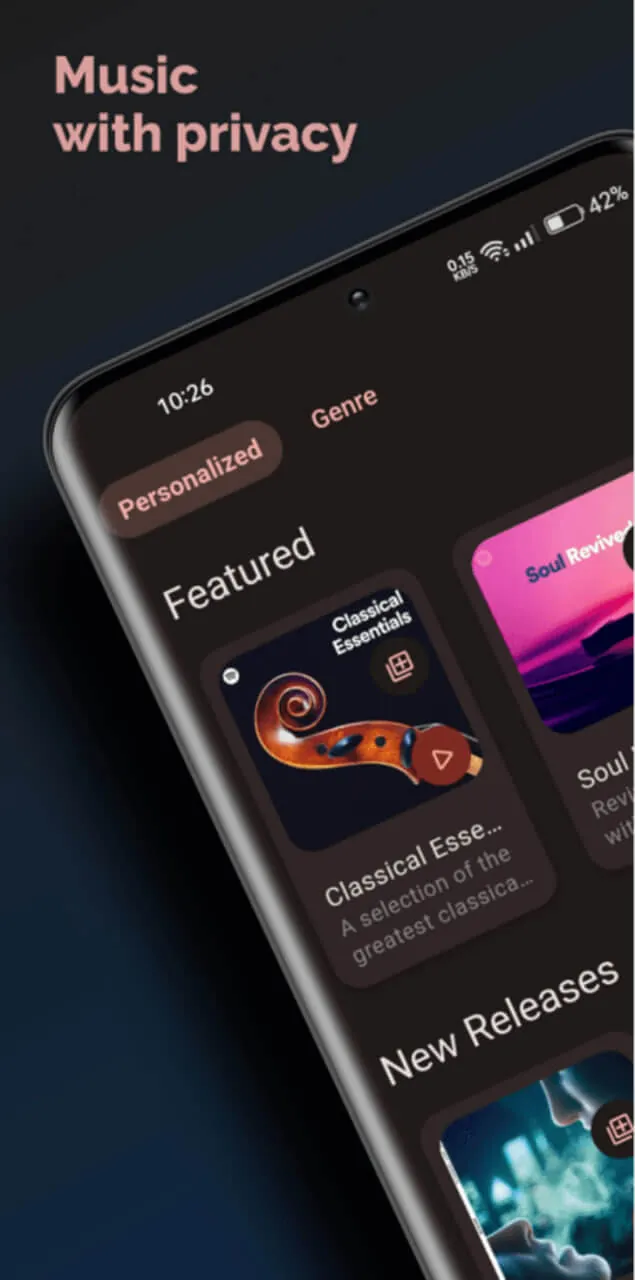 Captura de pantalla 2 de la app Spotube