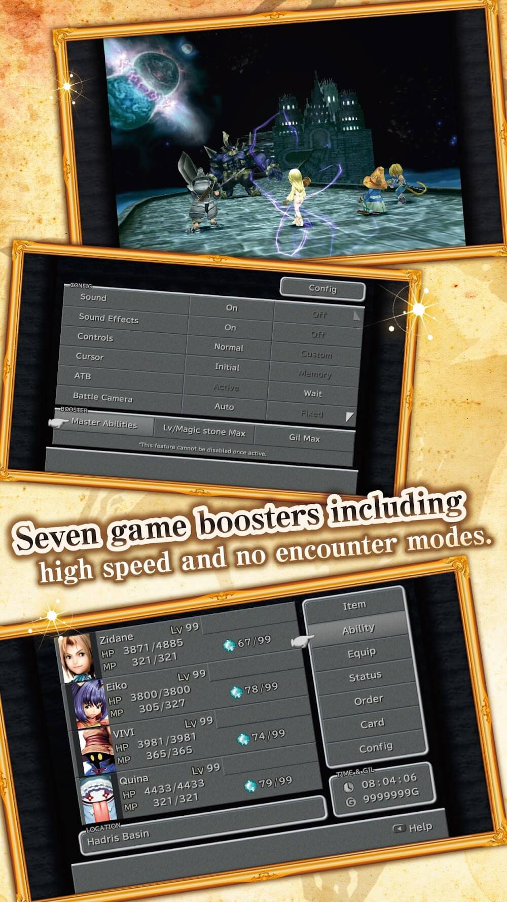 Captura de tela de gameplay FINAL FANTASY IX 4