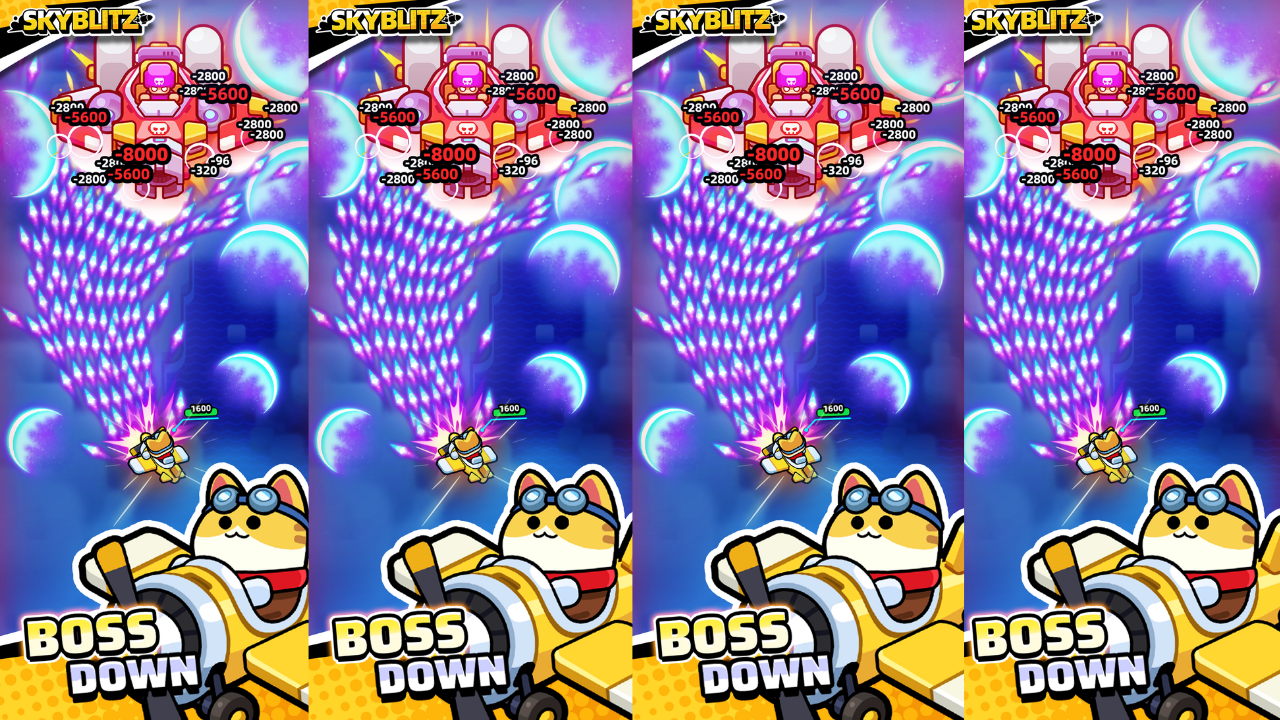 Capture d'écran du gameplay de SkyBlitz 1
