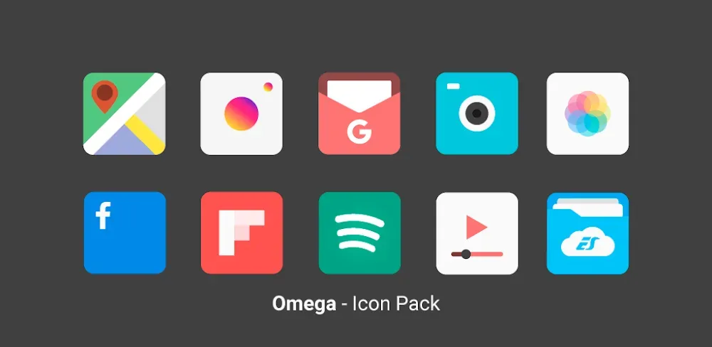 Omega - Pack d'icônes capture d'écran 1