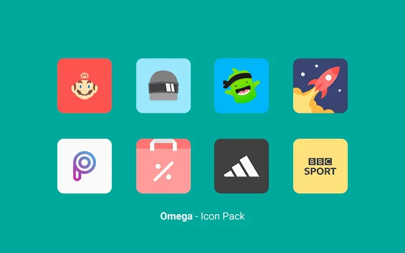 Omega - Pack d'icônes capture d'écran 4