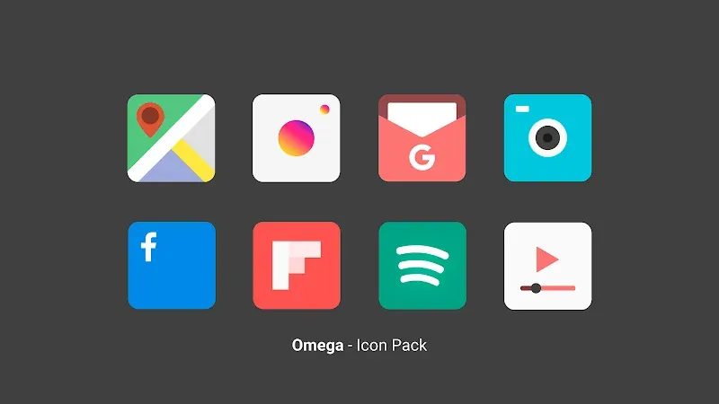 Omega - Pack d'icônes capture d'écran 2