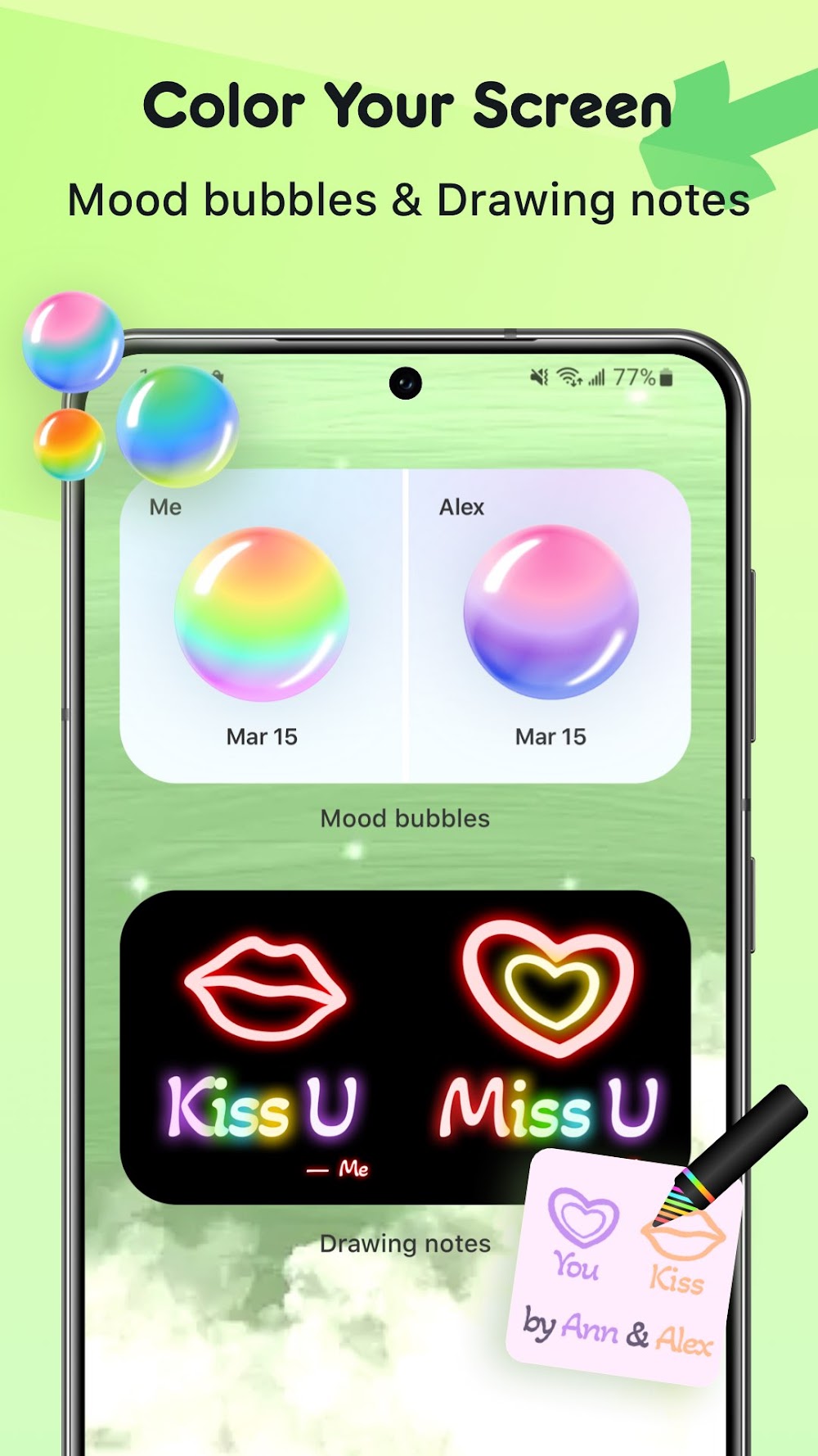 Widgetable: Adorable Screen app preview 4