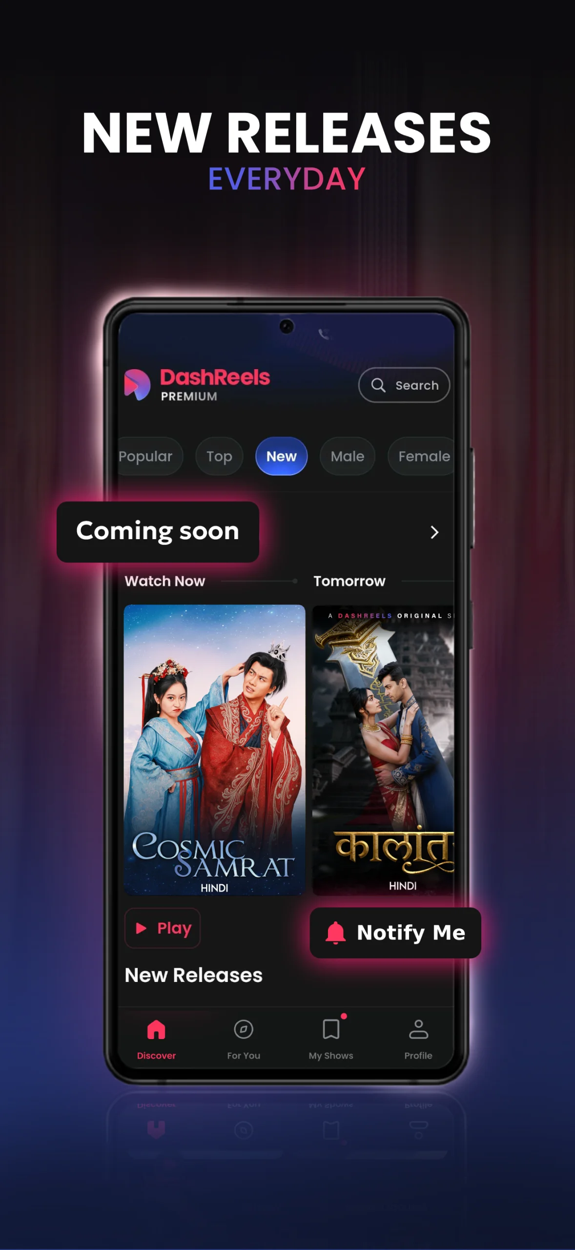 DashReels: Short Movies & TV app preview 4