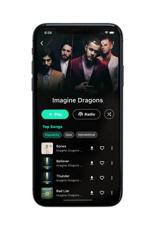 BlackHole Music app screenshot 7