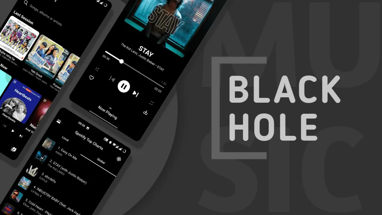 BlackHole Music app screenshot 1