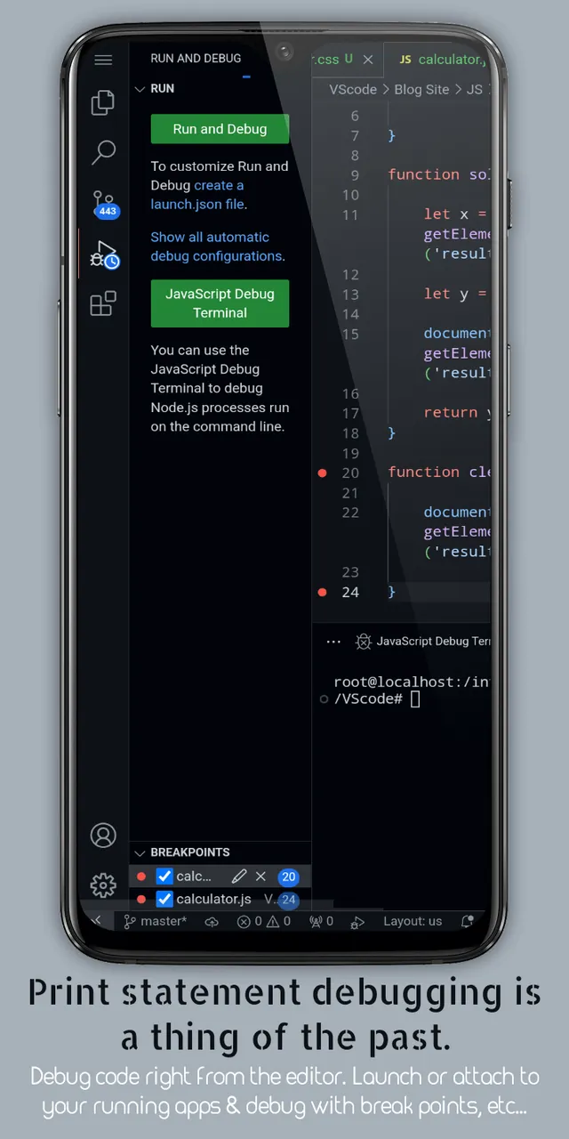 VScode capture d'écran 2