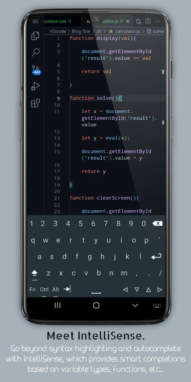 VScode capture d'écran 6