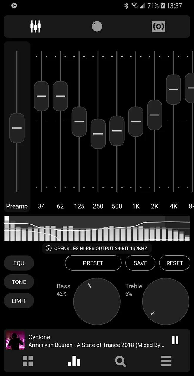 Poweramp capture d'écran 5