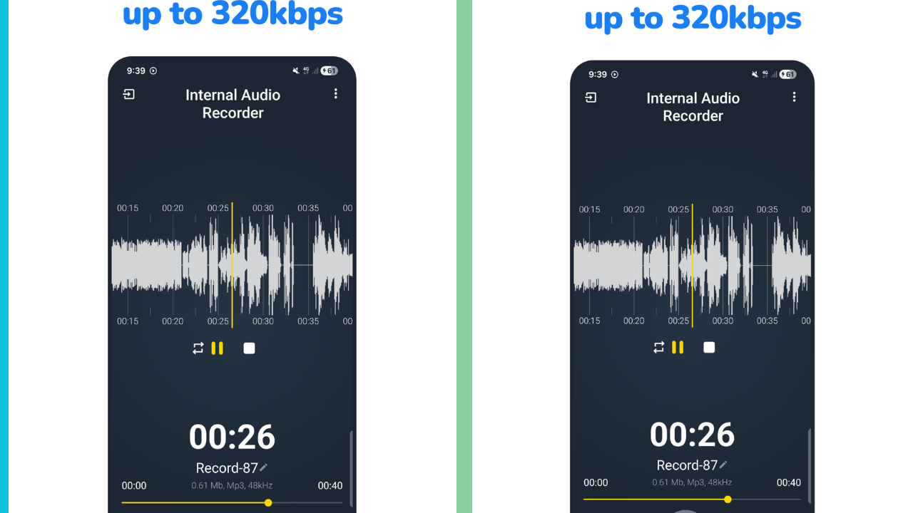 Internal Audio Recorder Sound - Capture d'écran 1