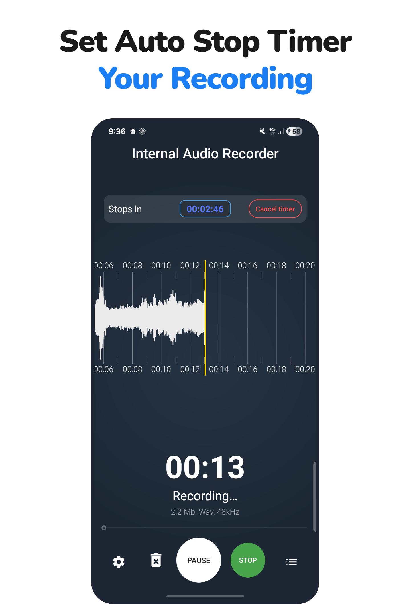 Internal Audio Recorder Sound - Capture d'écran 5