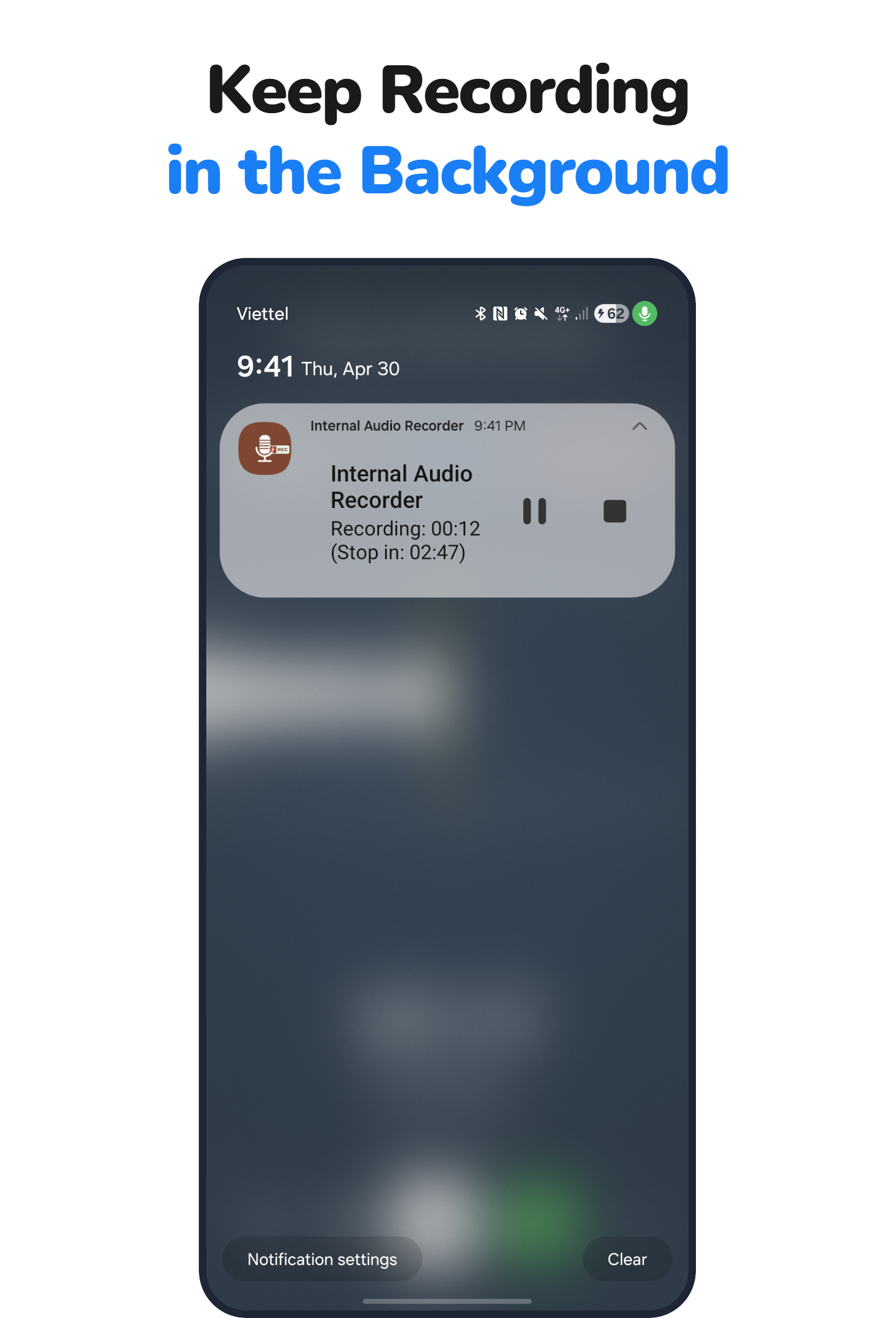 Internal Audio Recorder Sound - Capture d'écran 4