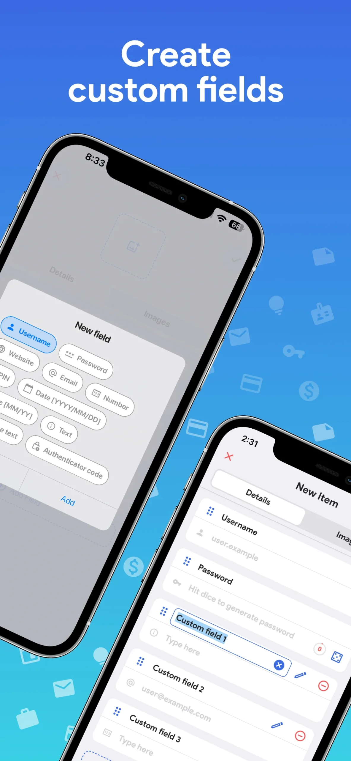 One Key: password manager capture d'écran 2
