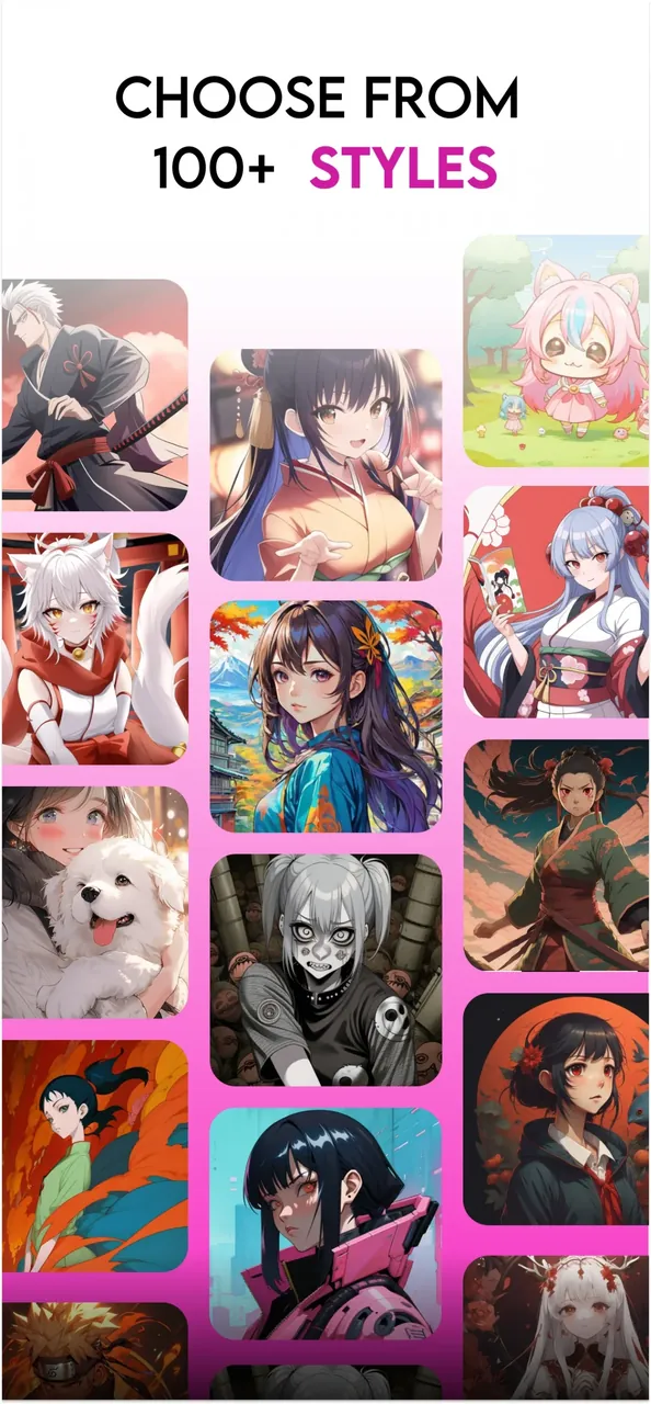 Capture d'écran de l'application Animagic 3