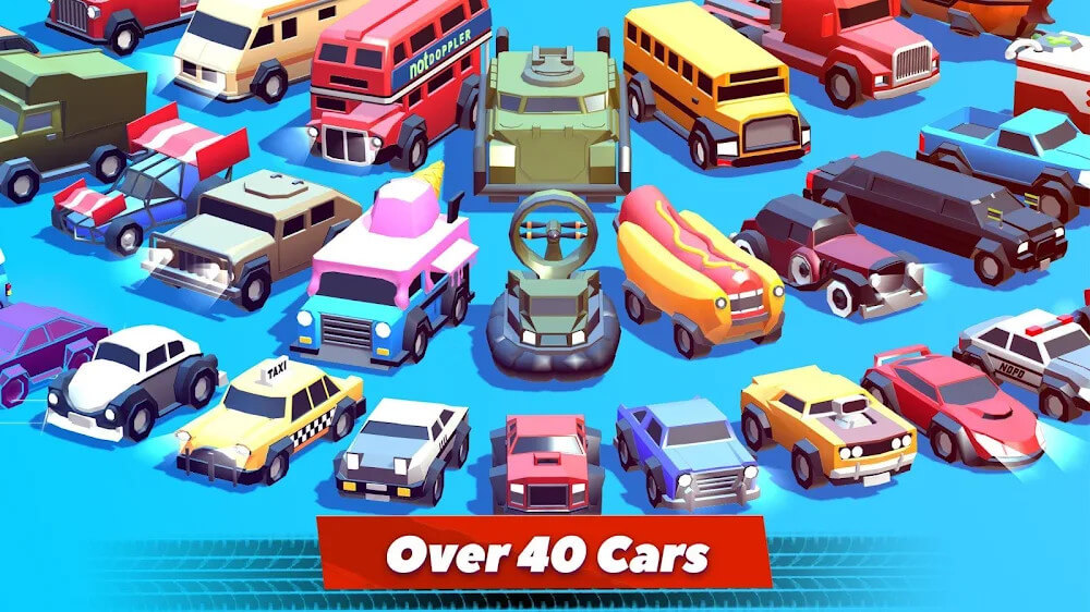 Capture d'écran de gameplay 6 de Crash of Cars