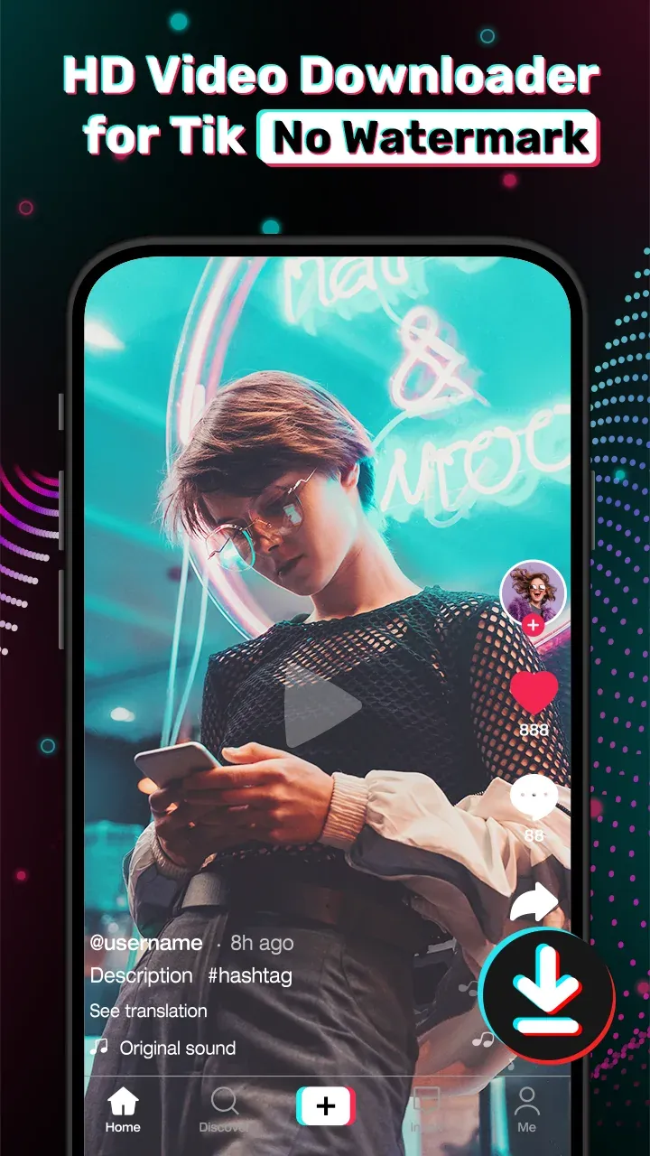 Capture d'écran 3 de TikTok Downloader