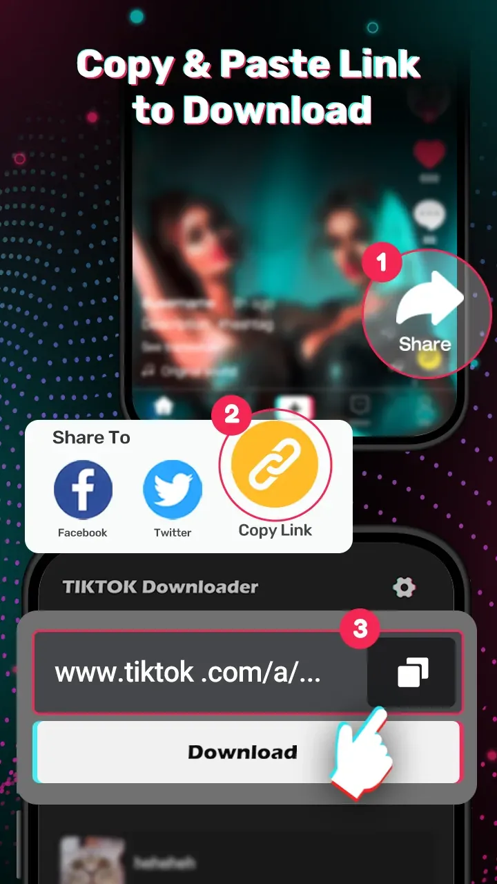 Capture d'écran 4 de TikTok Downloader