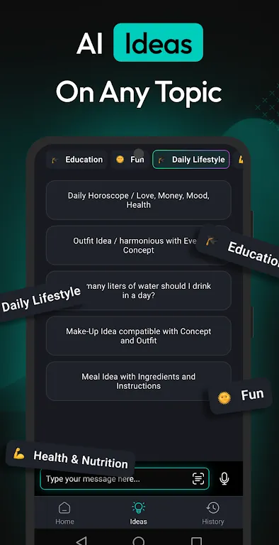 Aperçu de l'application My AI - Chatbot Assistant 6