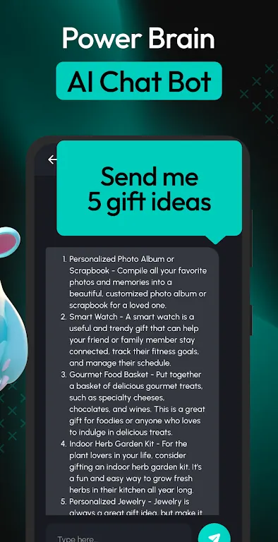 Aperçu de l'application My AI - Chatbot Assistant 3