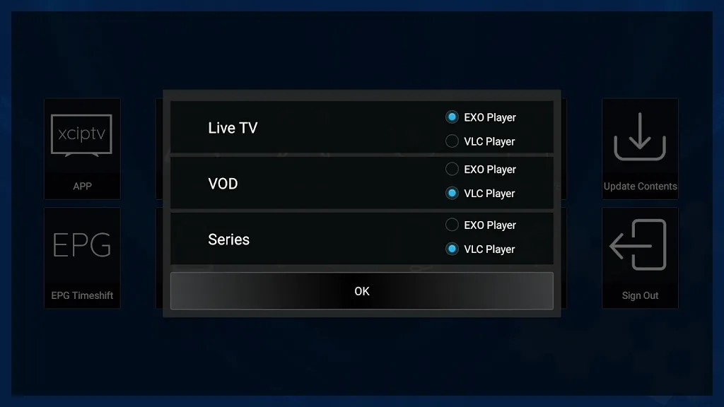 Capture d'écran XCIPTV 6
