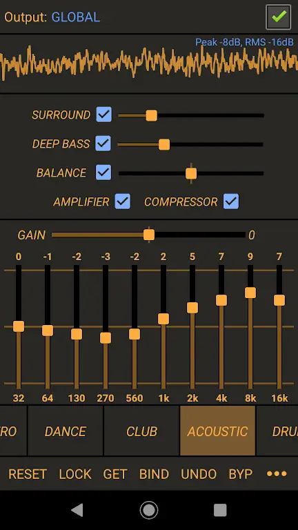 Power Audio Equalizer FX capture d'écran 5