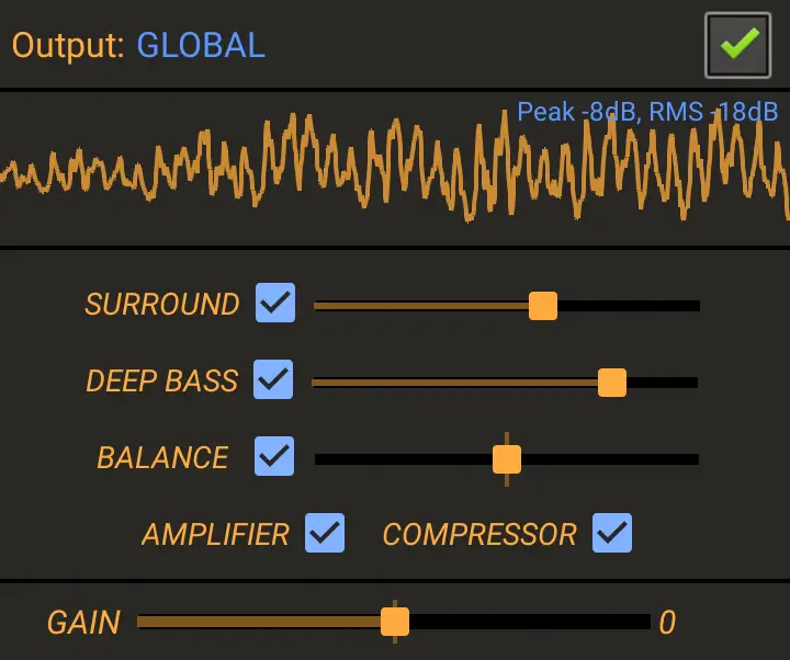 Power Audio Equalizer FX capture d'écran 4