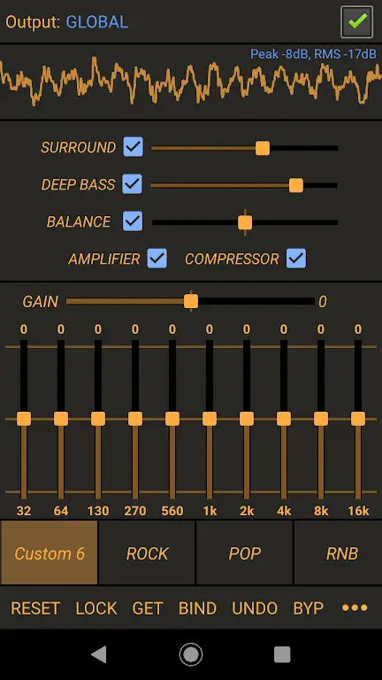 Power Audio Equalizer FX capture d'écran 2